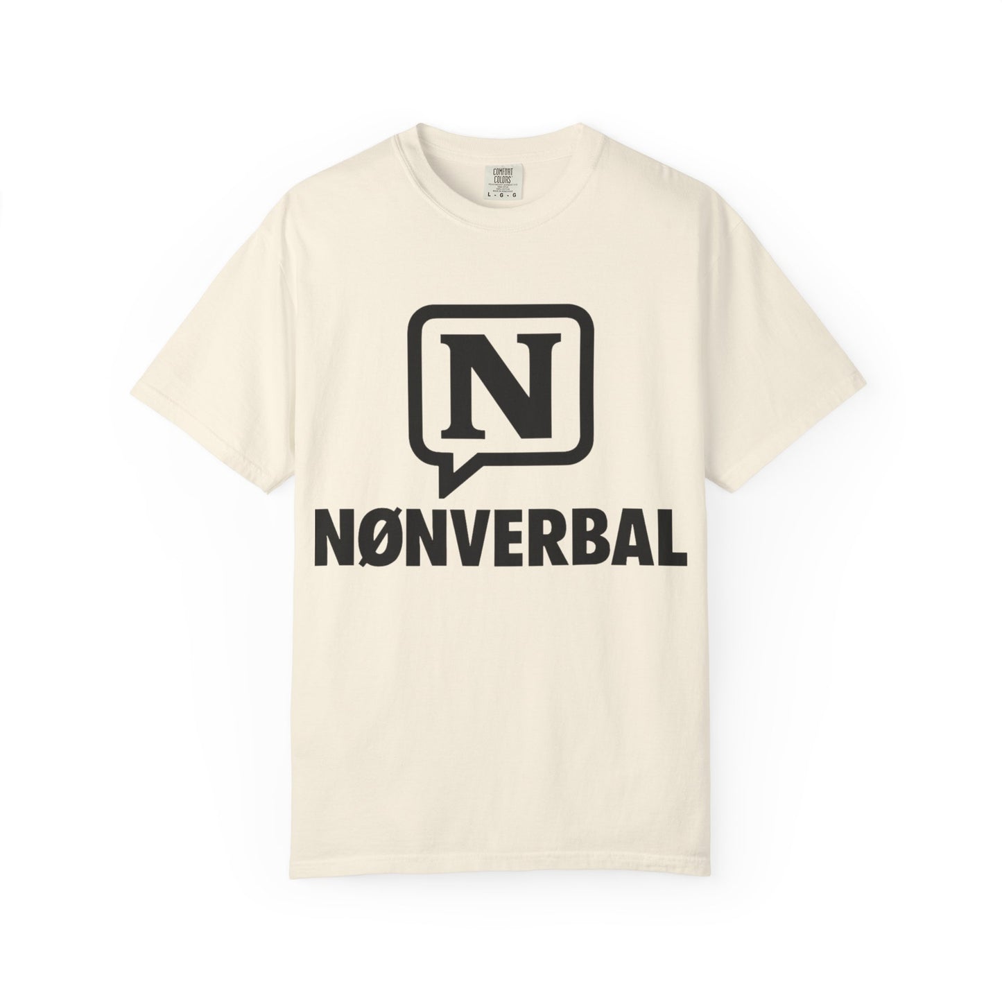 Garment-Dyed T-shirt Presence Power NØNVERBAL