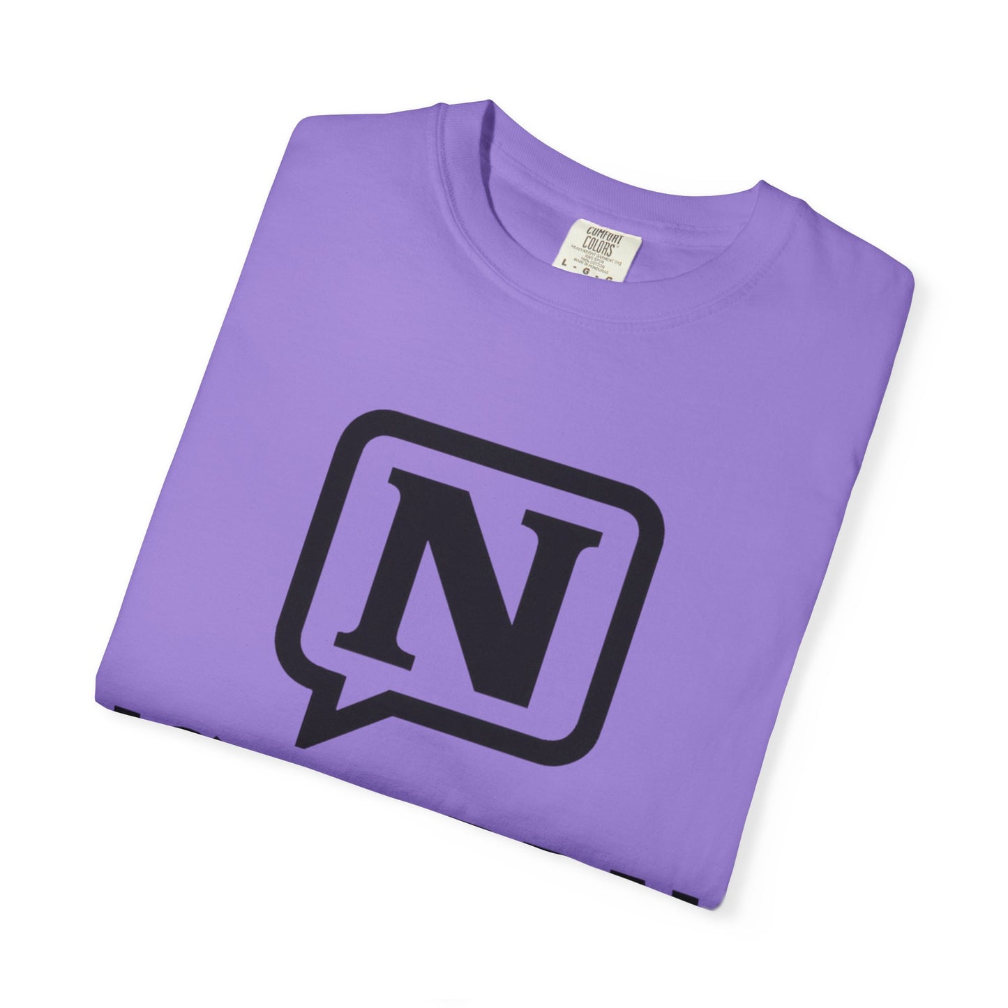 Garment-Dyed T-shirt Presence Power NØNVERBAL