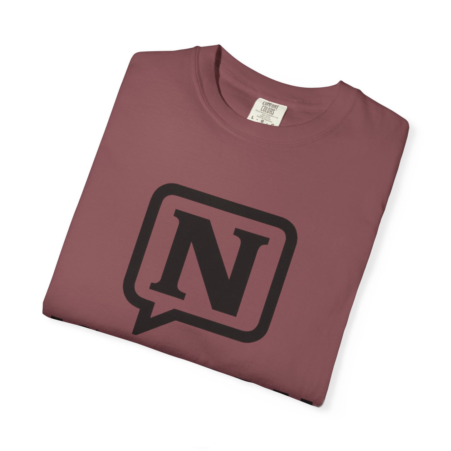Garment-Dyed T-shirt Presence Power NØNVERBAL