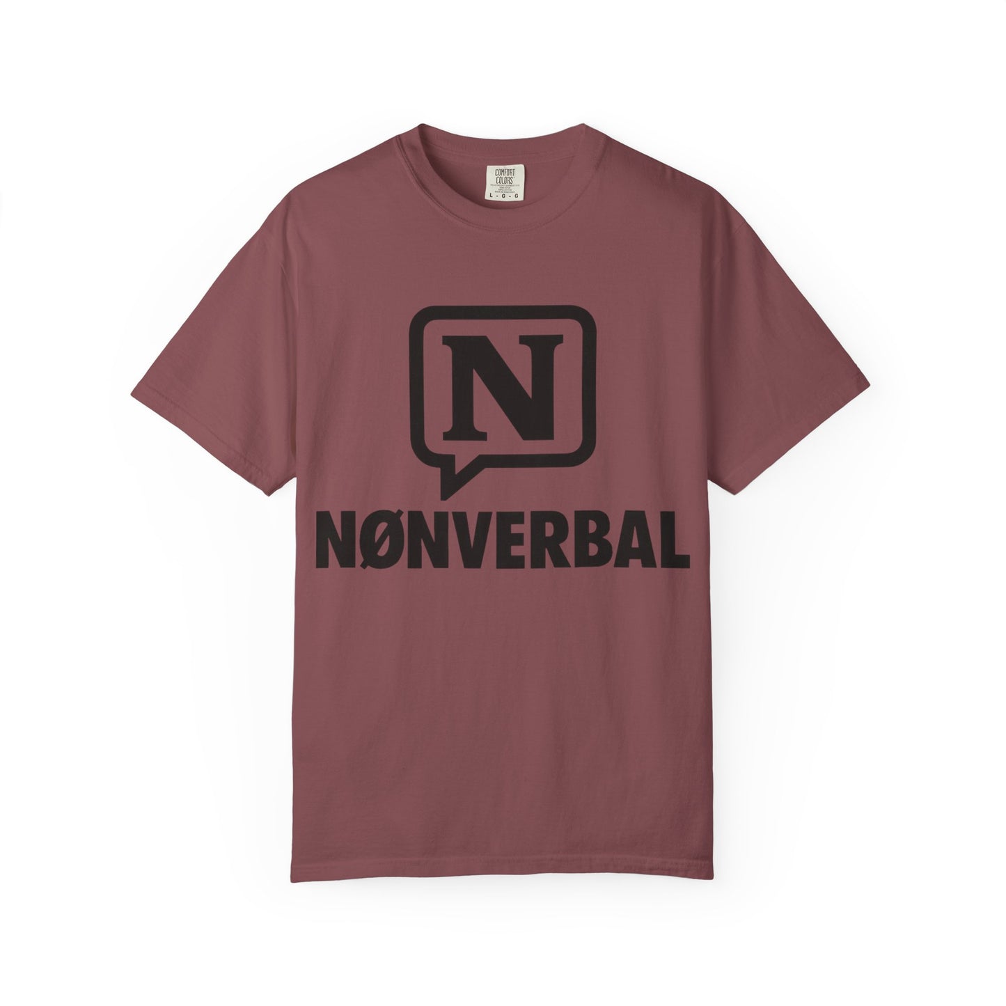 Garment-Dyed T-shirt Presence Power NØNVERBAL