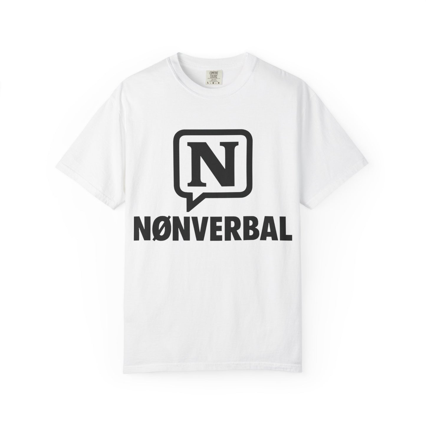 Garment-Dyed T-shirt Presence Power NØNVERBAL