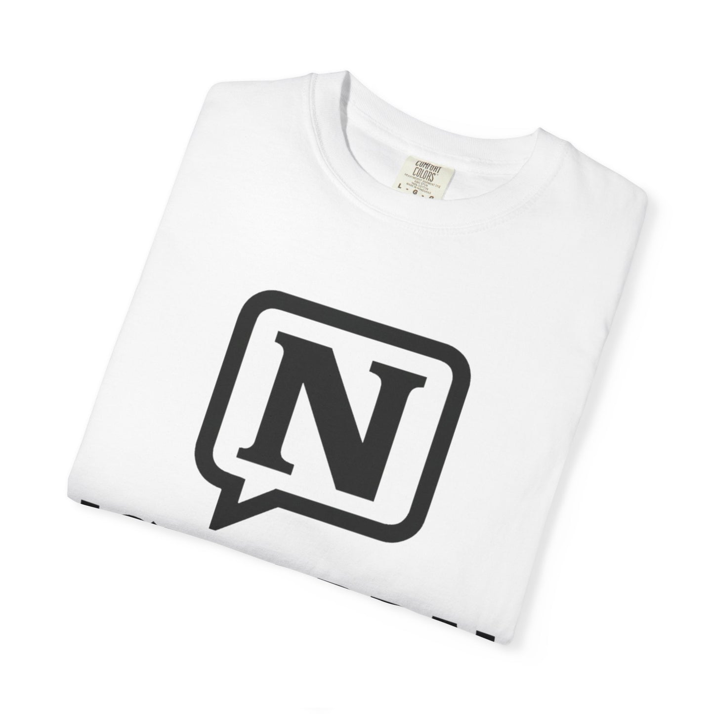 Garment-Dyed T-shirt Presence Power NØNVERBAL