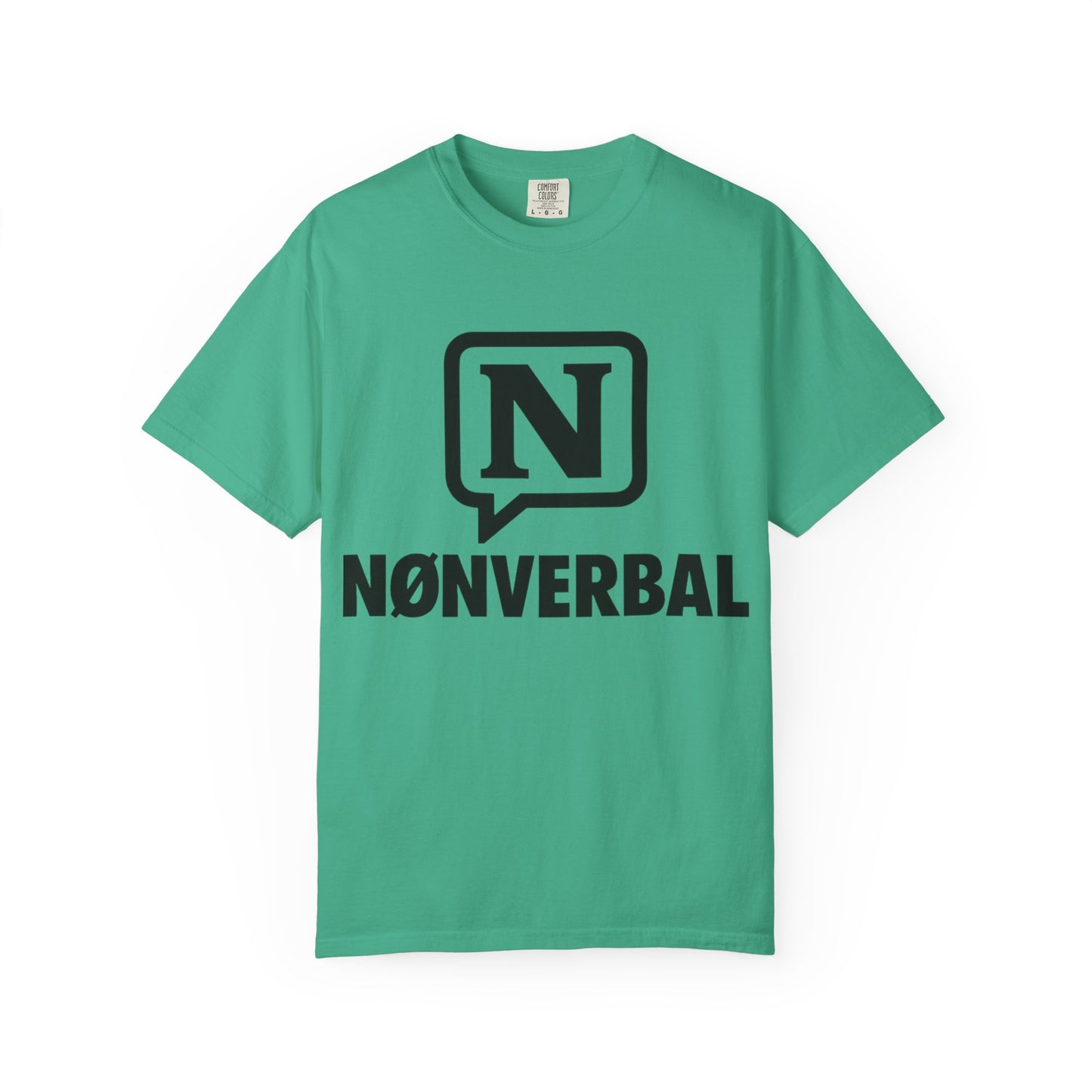 Garment-Dyed T-shirt Presence Power NØNVERBAL